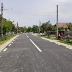 Locuitorii din Albulești au pentru prima dată un drum asfaltat